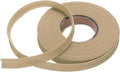 MECCANIXITY 1/2 Inch Single Fold Bias Tape Polyester Continuous Bulk Bias Tape for Sewing,Seaming Quilting Hemming Binding Crafts (Khaki 10 Yards)