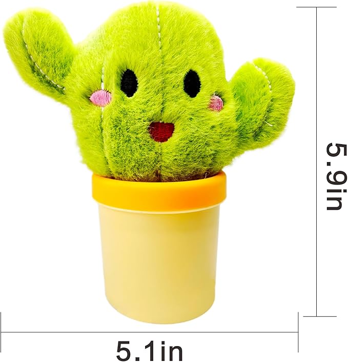 Cactus Pin Cushion Sewing Tool Set with Magnetic Storage, Including 50 Cute Flowers Needles, Threader, Thimble ＆Tape Measure, Pin Holder for Sewing DesksApplique & Patchwork Crafter.