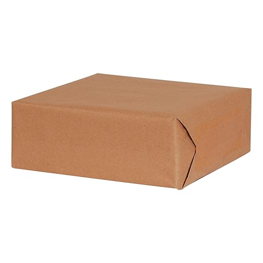 Box USA Kraft Brown Paper Roll, 30#, 30" x 1,200', 100% Recycled Paper, Ideal for Shipping, Packing, Moving, Gift Wrapping, Craft, Dunnage and Parcel