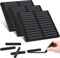 72 Pcs Soft Chalk Pastels Set Square Sketch Chalk Soft Pastel for Artists Non-toxic Artist Pastel Sticks for Professional Artists and Art Lovers(Black)