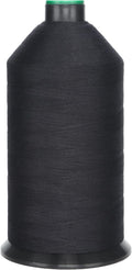 Polyester Corespun Denim Thread Tkt50 Tex60 J30, 8700yds, Suitable Light-Weight Denim Clothing and Home Decor,Mattresses,Curtains(Black)