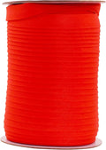 Mandala Crafts 55 Yards 1/2 Inch Red Double Fold Bias Tape for Sewing - Bias Binding Tape for Quilting Binding, Hemming, Seam, and Fabric Piping