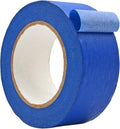 WOD MTC5 Colored Masking Tape, Blue, 2 inch x 60 yds. Colorful Teacher Painters Tape for Fun DIY Art & Crafts, Lab Labeling, Writable & Classroom Decorations