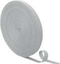 uxcell 23 Yards Cotton Twill Tape, 3/8-inch Herringbone Webbing Ribbon Bias Binding Tapes for Clothes Sewing, DIY Crafting (Gray)