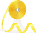 60 Yards Yellow Ribbon 1/2 Inch, Solid Satin Ribbon for Gift Wrapping, Crafts, Flower Bouquet, Wedding, Baby Shower, Festival, Christmas, Halloween