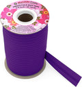 Mandala Crafts 3/4 Inch Single Fold Bias Tape for Sewing, Quilting, Piping, Hemming, Blanket & Quilt Binding – 40 Yards Purple Fabric Seam Binding Tape