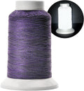 Reflective Embroidery Thread,Embroidery Machine Thread in Purple,Single Reel of 1000M(1093Y),Polyester Embroidery Thread for Embroidery