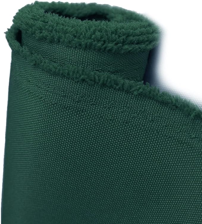 Waterproof Canvas Fabric by The Yard 600D Upholstery Cordura Fabric 58" Wide for Chairs Indoor Outdoor Water Resistant Canvas Polyester Material Sewing DIY Cloth, 3 Yards Teal Green