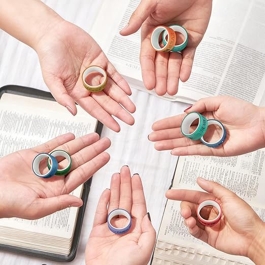 Janlaugh 24 Rolls Christian Washi Tape Gifts Bulk Religious Inspirational Scripture Supplies Rainbow Morandi Bible Verse Washi Tape for Bible Journaling Study Crafting New Year DIY Gifts