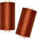 All Purpose Sewing Thread-2 Spools of Hand Polyester Sewing Thread for Sewing Machine for Hand and Machine Sewing(Copper, 2 spools)