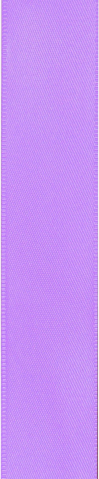LIUYAXI Light Purple Satin Ribbon, Double Faced 5/8" X Continuous 25 Yards Ribbons Perfect for Gift Wrapping Bows Bouquet Wedding Craft and More