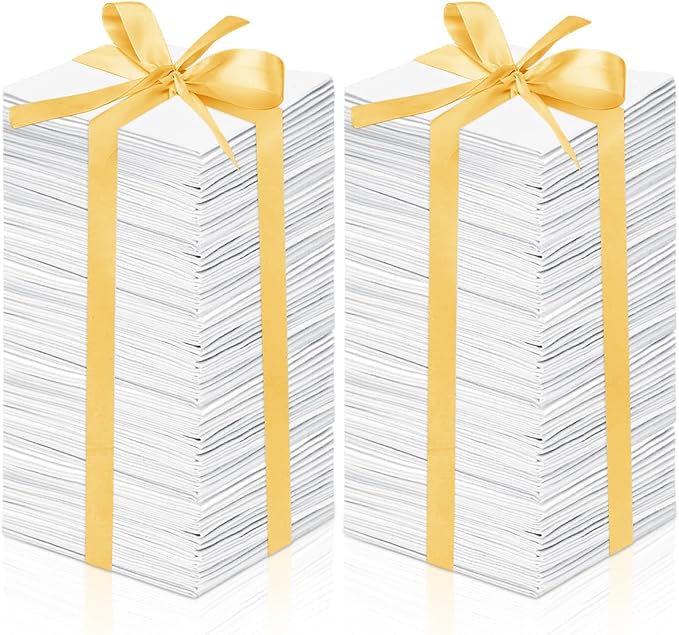 100 Pcs Cotton Fabric Squares 10 x 10 Inch Precut White Quilting Squares Solid Cotton Fabrics Quilt Material for Craft Lovers DIY Sewing Crafting