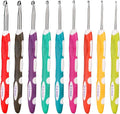 Ruidi TPR and ABS Handle Crochet Hook(9pcs)