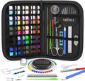 MIXCOOL Sewing Kit for Adults, Beginners, Needle and Thread Kit, Portable Sewing Supplies, Contains Thread, Scissor, Needles, Measuring Tape