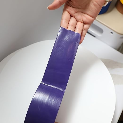 WELSTIK Professional Grade Purple Duct Tape, Waterproof Duct Cloth Fabric,Duct Tape for Photographers,Repairs, DIY, Crafts, Indoor Outdoor Use,2 Inch X 45 Yards, Purple