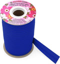 Mandala Crafts 3/4 Inch Single Fold Bias Tape for Sewing, Quilting, Piping, Hemming, Blanket & Quilt Binding – 40 Yards Blue Fabric Seam Binding Tape