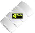 Professional Premium Grade Gaffer Tape - Heavy Duty Pro Gaff Tape - Holds Down Wires Leaves No Sticky Residue Easy to Tear, Multipurpose (4-Pack Gaffers Tape White, 1 Inch x 8 Yards Each roll)