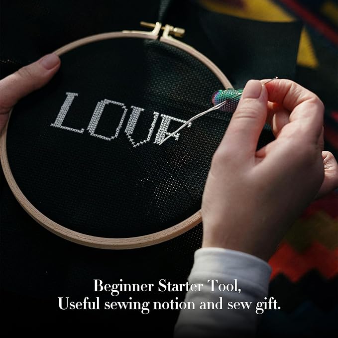 ZESION 4Pcs Sewing Thimbles, Adjustable Metal Thimbles for Hand Sewing Finger Protector, Quilting Craft Accessories for Knitting Needlework DIY Tools, Dazzling(2 Sizes, S/M)