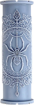 Spider Clay Texture Roller (4") - Halloween Set #01 - Embossing Pattern Roller for Polymer & Ceramic Clay, Pottery & Crafts