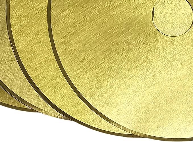 Rotary Cutter Blades, 60mm Replacement Blades 5-Pack, Fits Fiskars,OLFA,Martelli,Dremel,Truecut,DAFA,Fabric Cutting Blades Refill for Quilting Scrapbooking Sewing Arts &Crafts, SKS-7,(Titanium Coated)