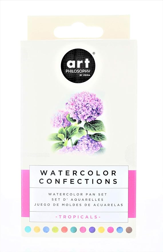 Art Philosophy Watercolor Confections® Tropicals 655350584269 Confection Confection