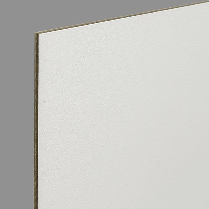 Ampersand Art Supply Watercolor Painting Panel: Museum Series Aquabord, 1/8 Inch Flat Profile, 8" x 8"
