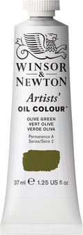 Winsor & Newton Artists' Oil Color, 37ml (1.25 oz) Tube, Olive Green