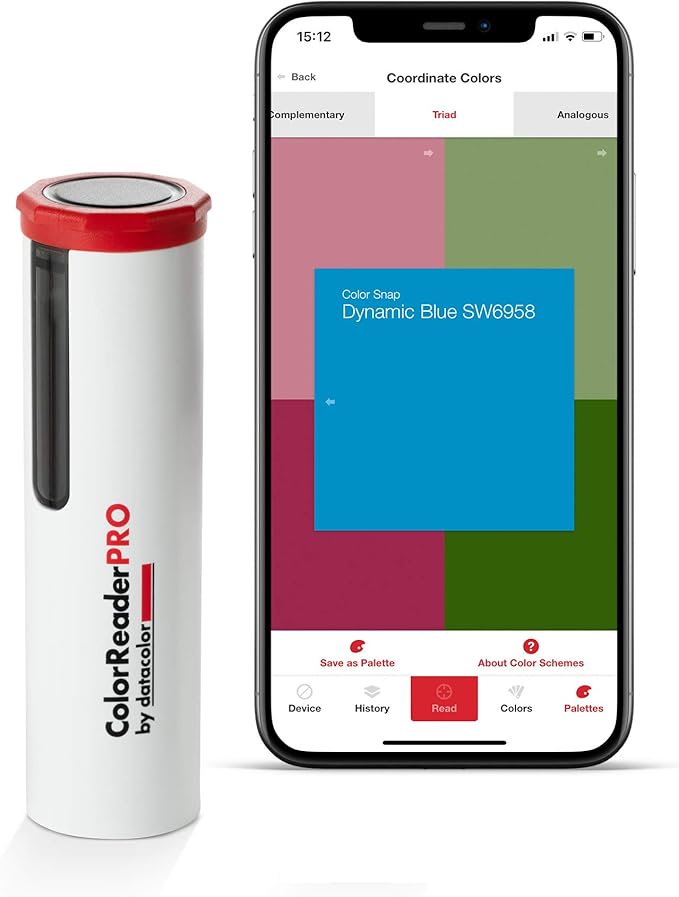 Datacolor ColorReader Pro – Identify Paint Color Instantly – Professional Color Matching Tool - Designed For Painters, Designers and Facility Managers