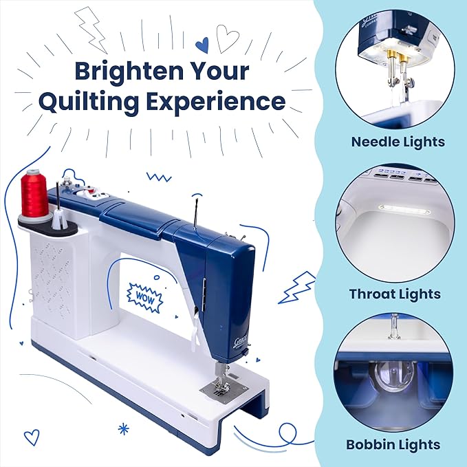 Little Rebel Sewing and Quilting Machine with Built-in Stitch Regulation (Little Rebel)