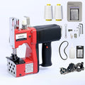 Bag Sewing Machine - 2s/bag Heavy Duty Portable Stitching Machine for Woven Bags, Non-Woven Fabrics, Leather | Warehouse & Farm Packing Tool (Red, Corded - 110V AC)
