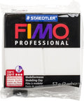 Staedtler Fimo Professional Oven Hardening Modelling Clay, 57G, White