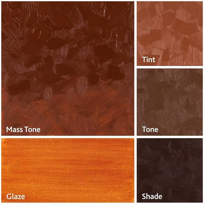 Tusc & Pine Artist Oil Paint - Appalachia Brown Oxide, 150 ml, Non-Yellowing, Rich & Creamy Consistency, Maximum Pigment Load, Small Batch Milled Oil Paints Made in the USA for Professional Artists