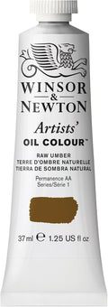 Winsor & Newton Artists' Oil Color, 37ml (1.25 oz) Tube, Raw Umber