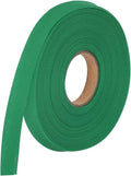 MECCANIXITY 1/2 Inch Double Fold Bias Tape Polyester Continuous Bulk Bias Tape for Sewing,Seaming Quilting Hemming Binding Crafts (Green 10 Yards)