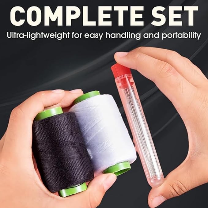 37PCS Sewing Tool Set,Needles Thread Hand Repair Kit,Portable DIY Hand Made Craft Set,Sewing Working Kit for Beginners, Professional DIY Lovers (1 PCS)