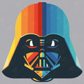 DIAMOND ART CLUB Rainbow Darth Vader Diamond Painting Kit, Fun DIY Crafts for Adults, Round Diamond Art Canvas, 13" x 13"