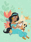 DIAMOND ART CLUB Jasmine - Made for Soarin' Diamond Painting Kit, Fun DIY Crafts for Adults, Round Diamond Art Canvas, 13" x 17"
