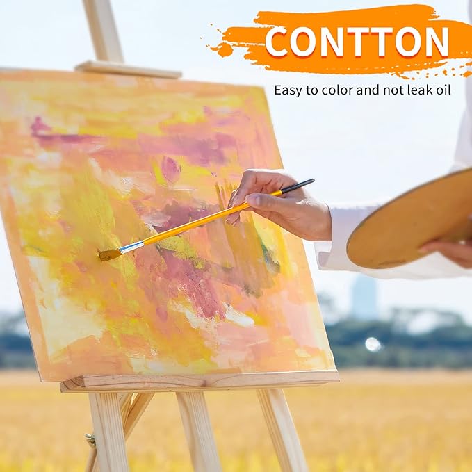 Canvas Board for Painting 12 Pack, 5 x 7 Inch Canvas Panels, Primed White Blank Canvases, 100% Cotton Art Canvas for Acrylic Oil Watercolor Tempera Paints