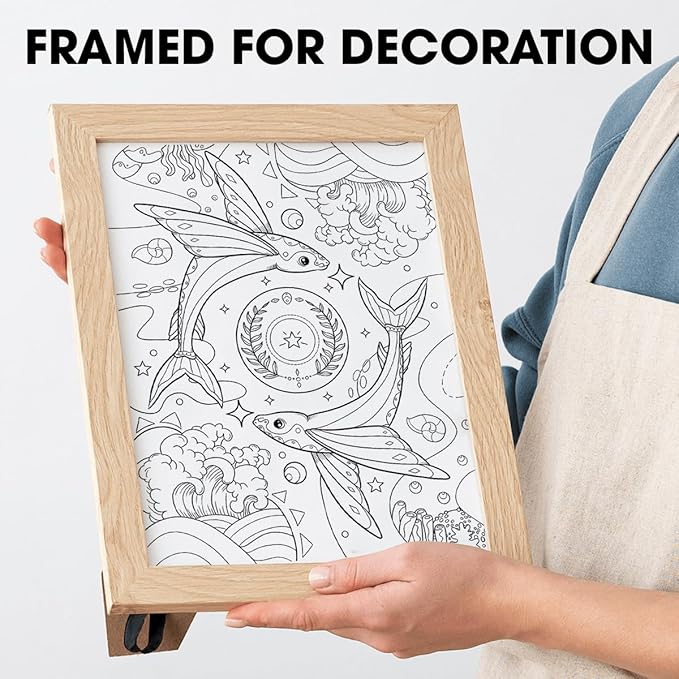 SOUTHERN LOTUS Experience Serenity with Spiral Coloring Book: Ocean Minimalist Art Edition - Spiral Bound, Featuring Inspiring Animal Designs for Stress-Relief & Relaxation. minimalist art lovers!