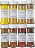 Hansa Yellow, Ochre, Sienna, Umber Pigment Set for Oil Paint, Watercolor, Acrylic, Epoxy Resin, Encaustic, Concrete, Dry Powder Artist Grade, 4.5 Fl Oz (Pack of 8)