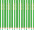 PATIKIL Grass Green Colored Pencils Set,20 Pcs Oil Color Pencils Wooden Coloring Drawing Pencil for Artists Art Painting