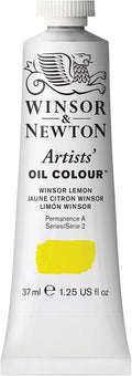 Winsor & Newton Artists' Oil Color, 37ml (1.25 oz) Tube, Winsor Lemon
