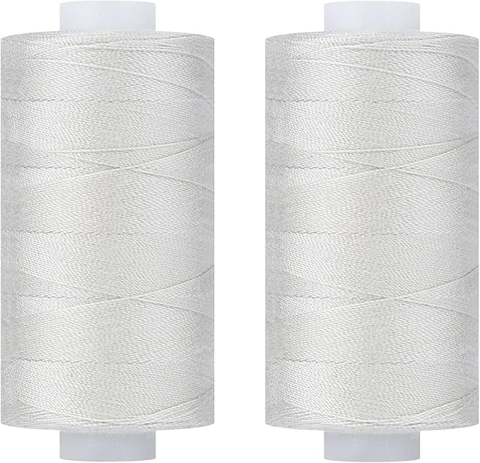 Simthread All Purpose Thread Polyester 400Y Silver