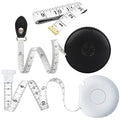 Tape Measure Body Measuring Tape 80inch/205cm Lock Pin Retract Tape Measure for Tailor Fitness Clothes Sewing Handcrafts Weight Loss Body Measurement