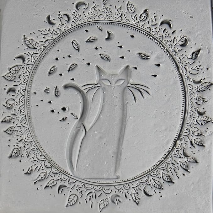 Ultimate Halloween Clay Texture Rollers 8-Set (4") - Halloween Set #01 - Embossing Pattern Rollers for Polymer & Ceramic Clay, Pottery & Crafts