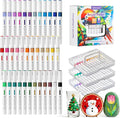 Linbsunne Paint Markers for Book Drawing, Coloring Illustrations, Ceramics, Card making, Note taking Planner,Set of 36 colors