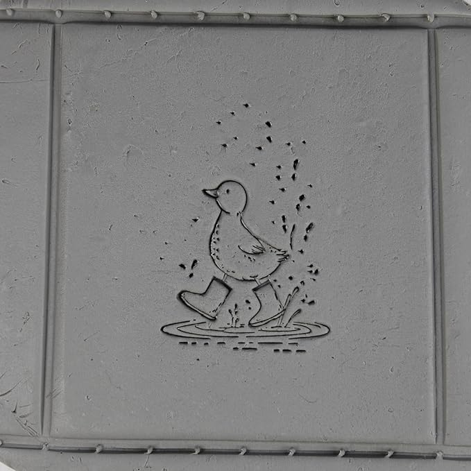 Duckling Clay Texture Roller (4") - Storybook Set #01 - Embossing Pattern Roller for Polymer & Ceramic Clay, Pottery & Crafts