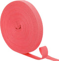 uxcell 23 Yards Cotton Twill Tape, 5/8-inch Herringbone Webbing Ribbon Bias Binding Tapes for Clothes Sewing, DIY Crafting (Pink Red)