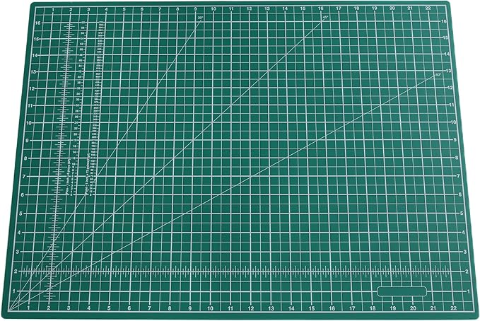 Huron Precision Self-Healing Cutting Mat 18 x 24 (A2) for Crafts, Hobbies, Sewing, and Scrapbooking (1/5/25/100 pc) (1pc)