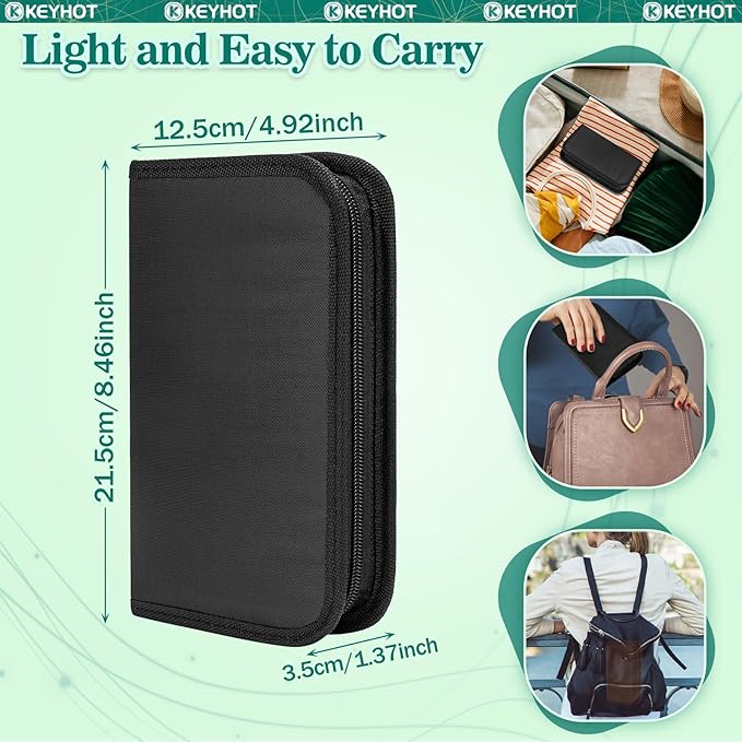 KEYHOT Sewing kit Basic,Needle and Thread Kit,Travel Small Sewing Machine Supplies for Adults Beginners Men, Home Travel Emergency Including Scissors Measure Tape Needle Threader (170pcs)